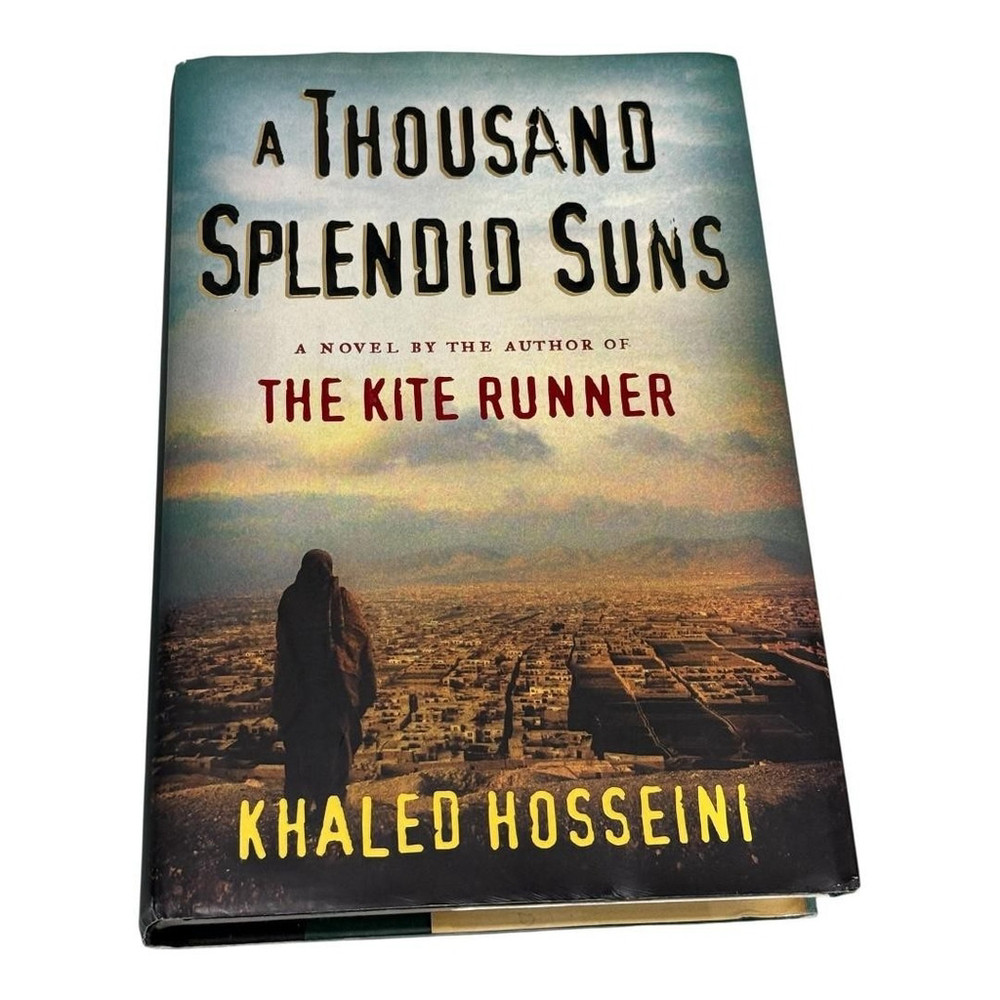 A Thousand Splendid Suns Khaled Hosseini Fiction Drama Novel Hardcover Kite Runn